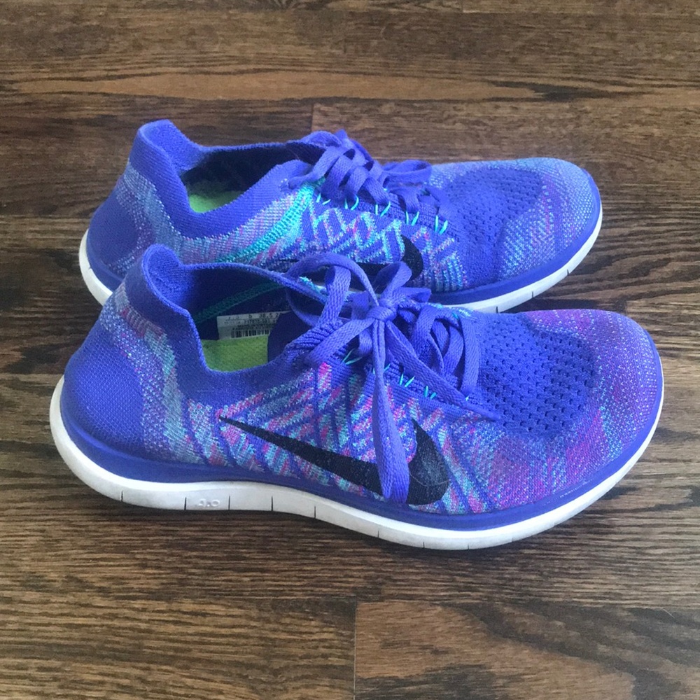 NIKE Free 4.0 Flyknit purple violet